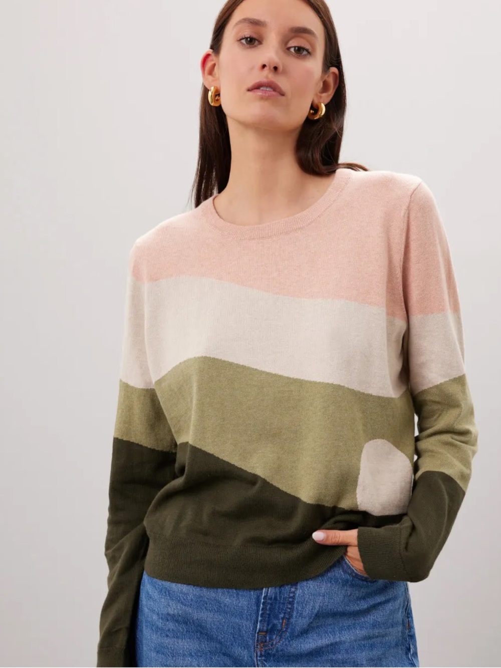 Marine Layer Women's Scenic Sunset Sweater Medium M